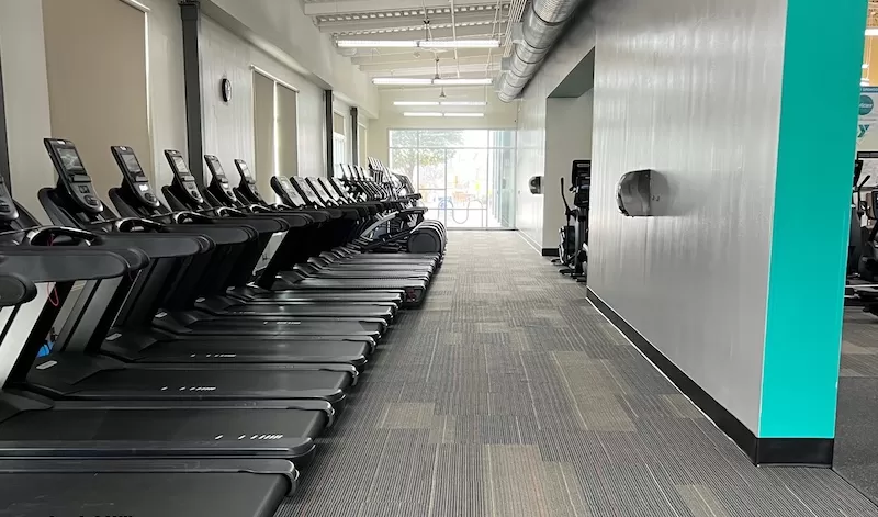 D.R. Semmes Free Cardio Row Area