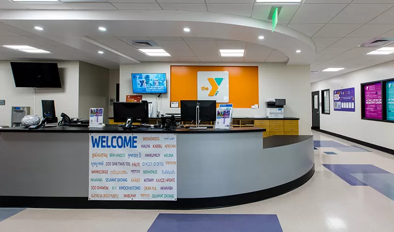 Davis-Scott Family YMCA Front Desk