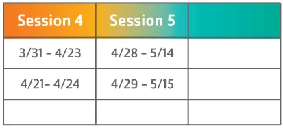 Tennis- After School Program Dates