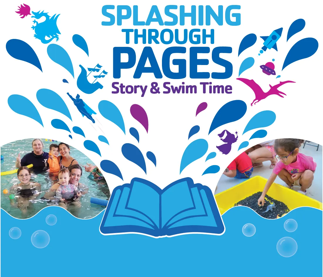 Splashing through the pages - Story with a swim!