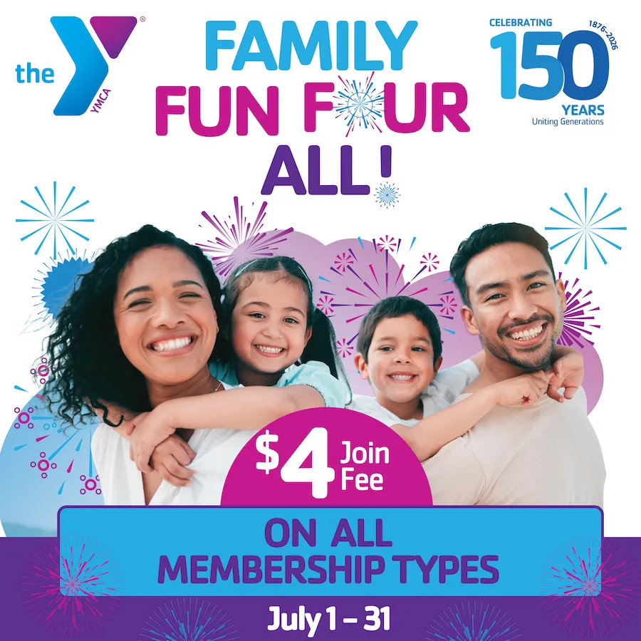 Family Fun for All! $4 Join Fee on ALL membership types!