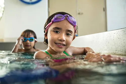 Swim lessons at the Walzem Y