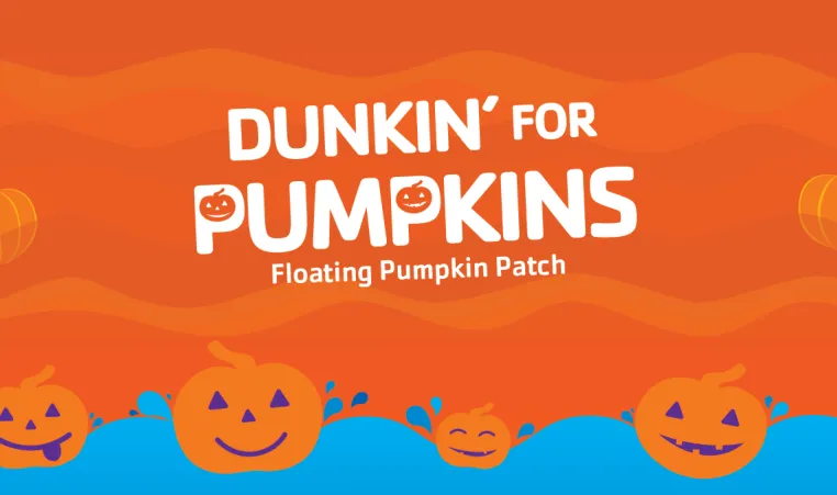 Dunkin' For Pumpkins - Floating Pumpkin Patch Event at the Y