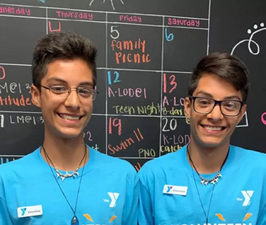 Volunteens at the Y