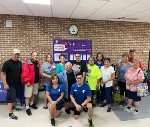 Volunteering at the Y