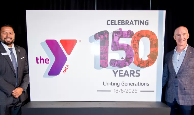 Announcement of the YMCA celebration 150 years of service in 2026!