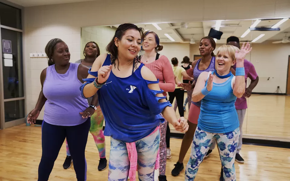 Group Exercise class at the Y